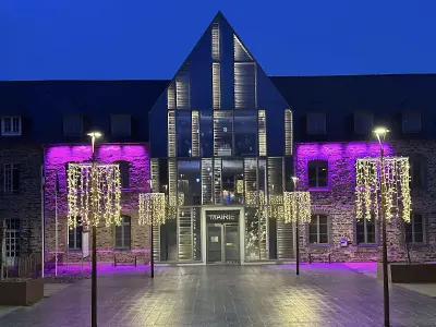 Mise en lumière d'un monument